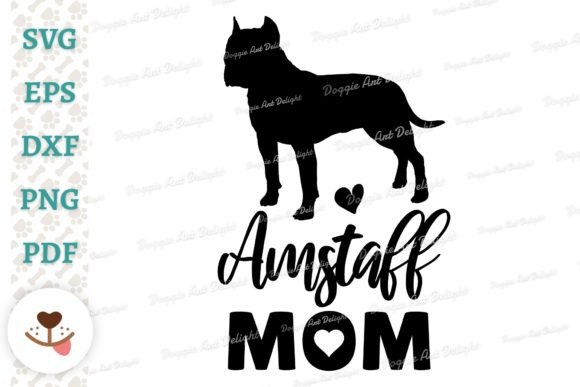 Amstaff Mom Design Svg Png Dxf Cut File Graphics and Crafts Review