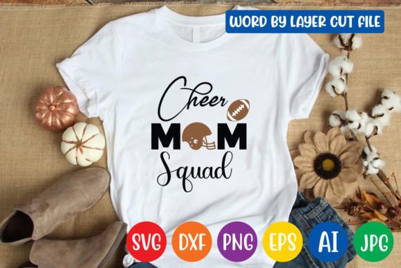 Cheer Mom Squad Svg Design Graphics and Crafts Review