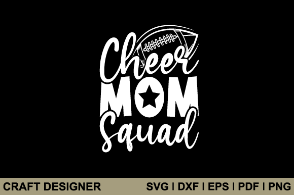Cheer Mom Squad Svg Printable Cut File Review
