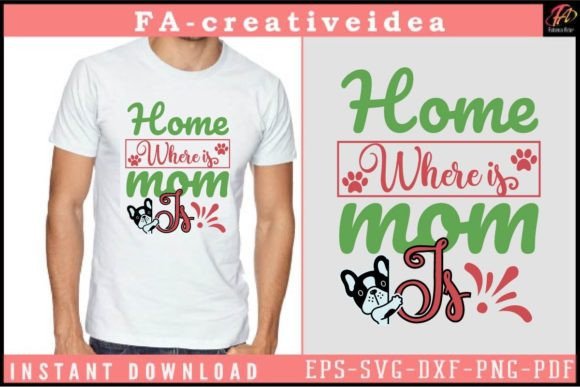 Home Where is Mom is Svg Design Graphics and Crafts Review