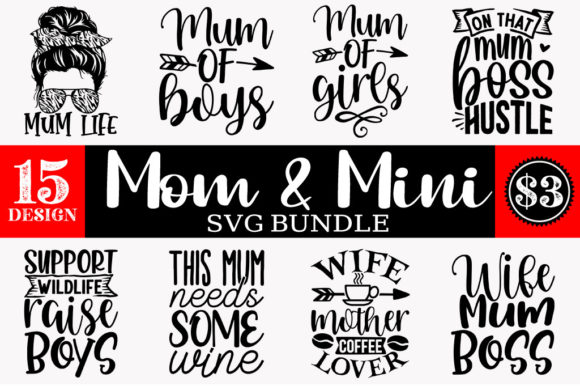 Mom Mothers SVG Bundle Review