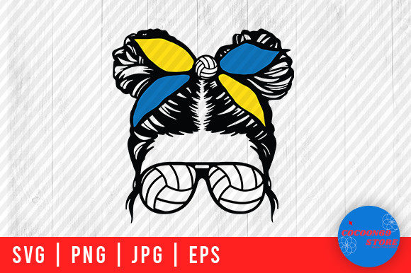 Volleyball Daughter and Mom Life Svg Graphics for Crafts