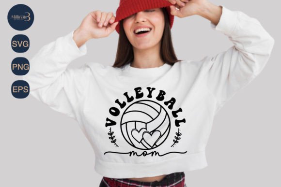 Volleyball Mom Sport SVG Graphics for Crafts